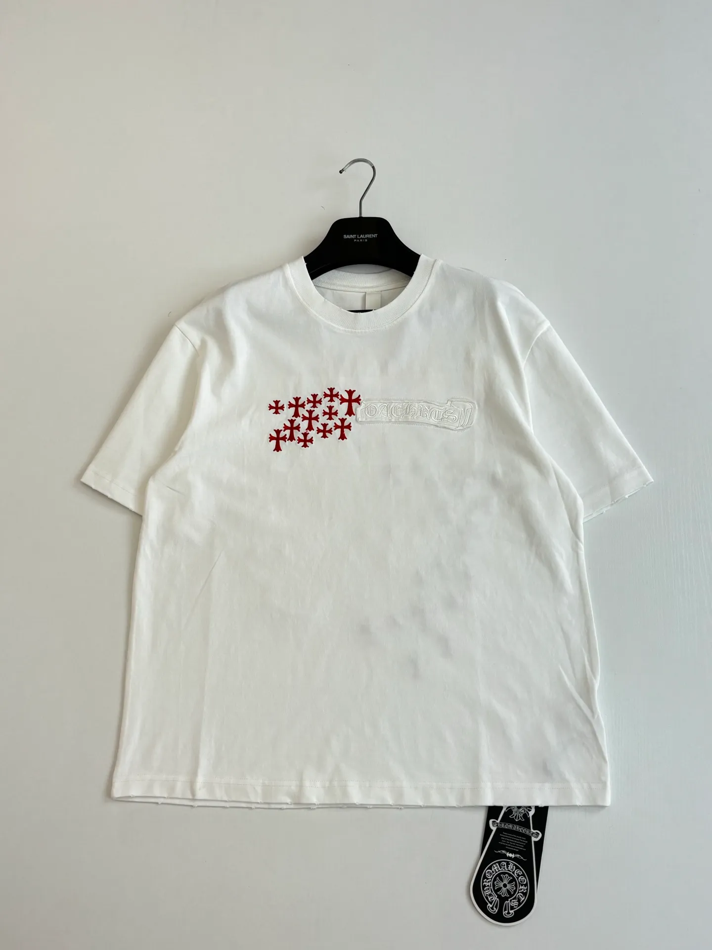 Chrome Heart T ， 、 、 ， ， Red ， ， ， 、 ， Authentic Size：S/M/L/XL